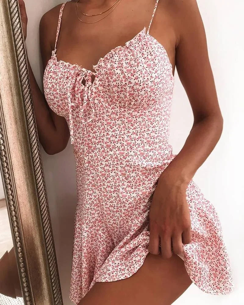 Summer Floral Mini Dress
