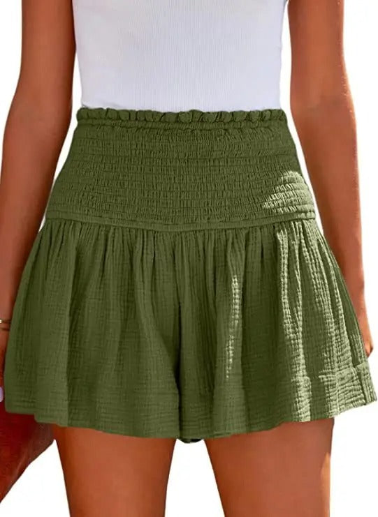 Summer Flowy Skirt Shorts