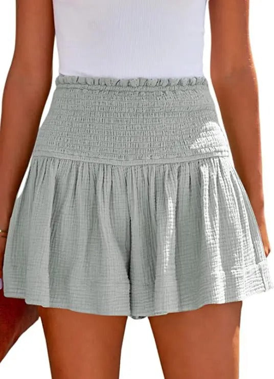 Summer Flowy Skirt Shorts