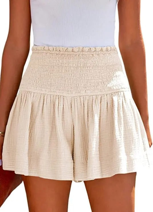 Summer Flowy Skirt Shorts