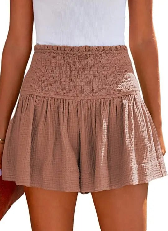 Summer Flowy Skirt Shorts