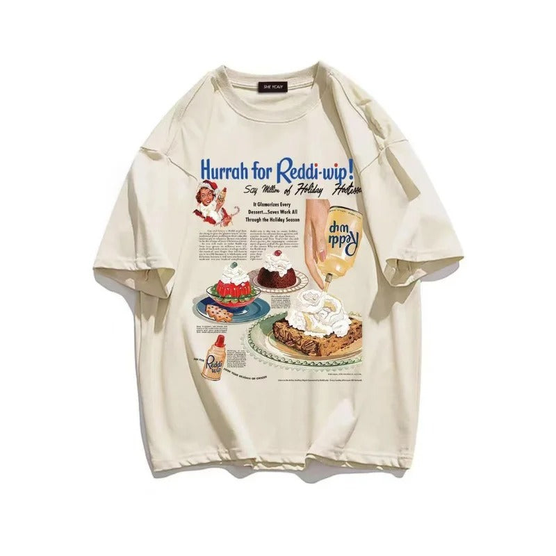Retro cake print