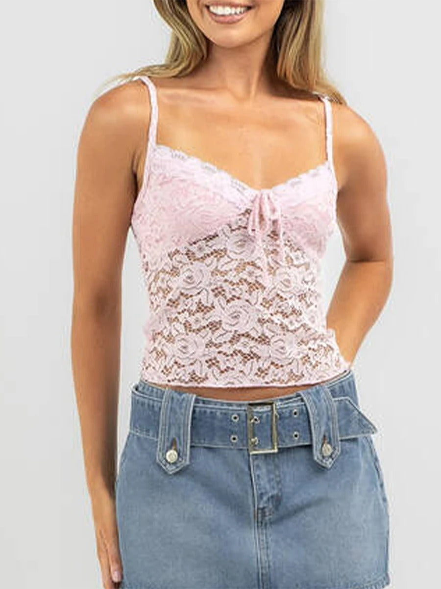 Italian lace cami top