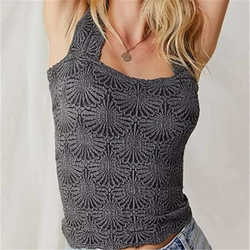 Gaono Square Neck top