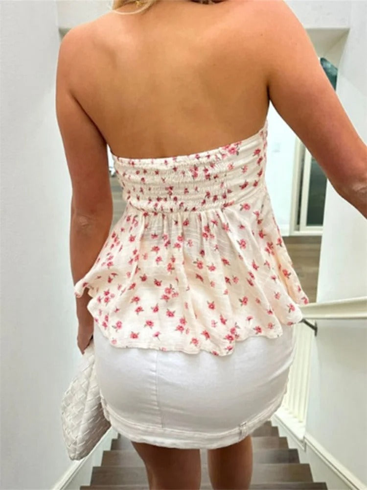 strapless of shoulder top