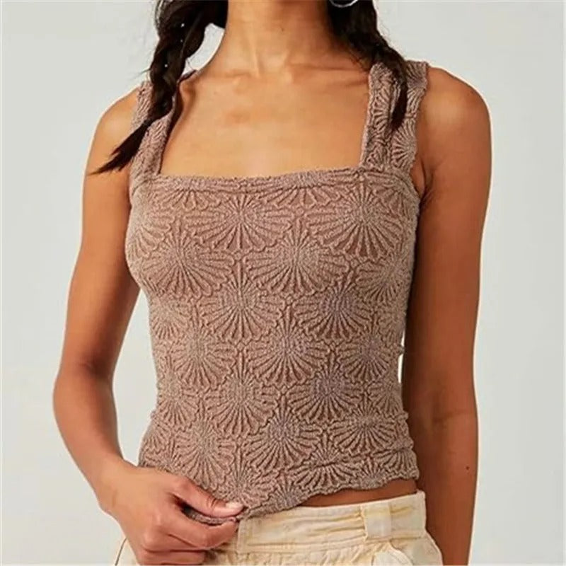 Gaono Square Neck top
