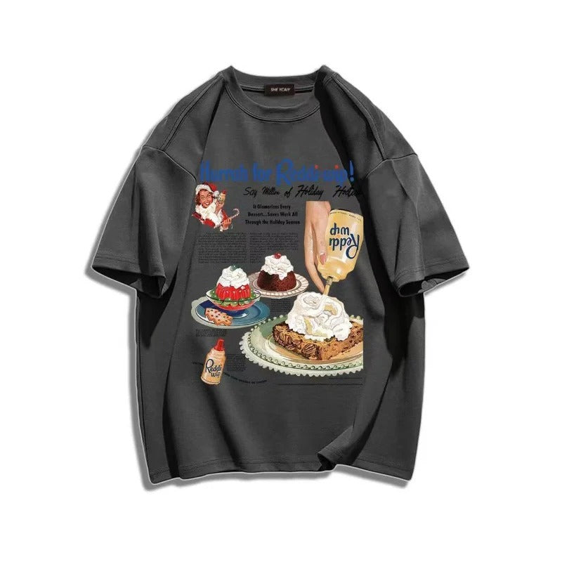 Retro cake print