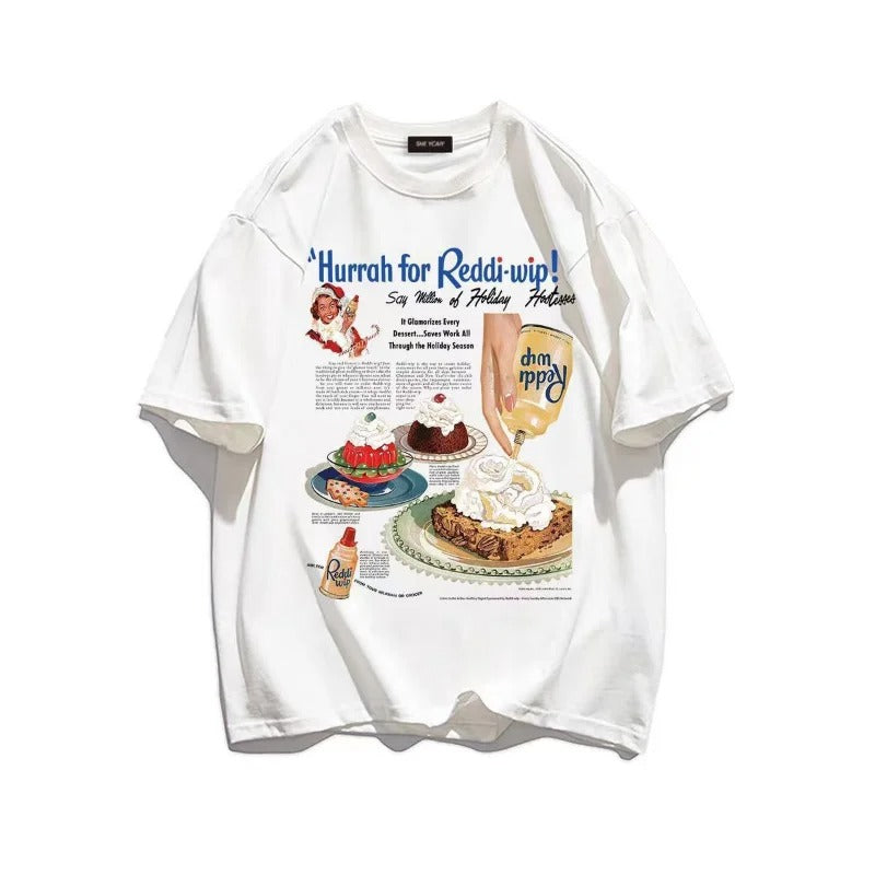Retro cake print