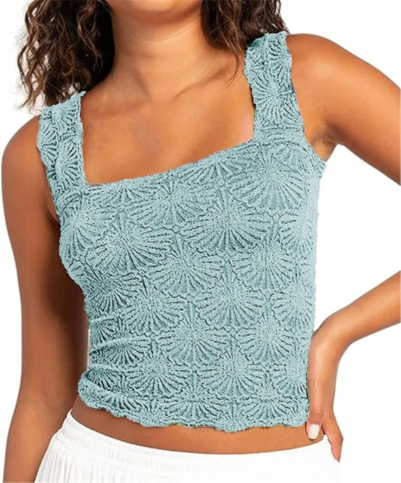 Gaono Square Neck top