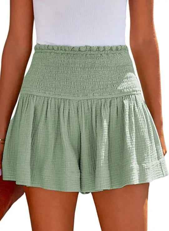 Summer Flowy Skirt Shorts